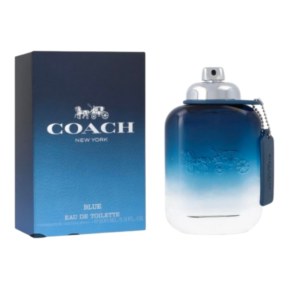 Coach Blue Eau De Toilette 2 Fl Oz Bottle Full Size New And Sealed Mens Clean